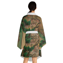 Load image into Gallery viewer, Long Sleeve Kimono Robe Mimosa
