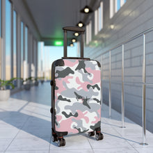 Load image into Gallery viewer, Cabin Suitcase Pink Camouflage
