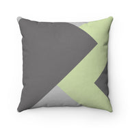 Faux Suede Square Pillow