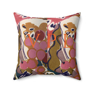 Faux Suede Square Pillow