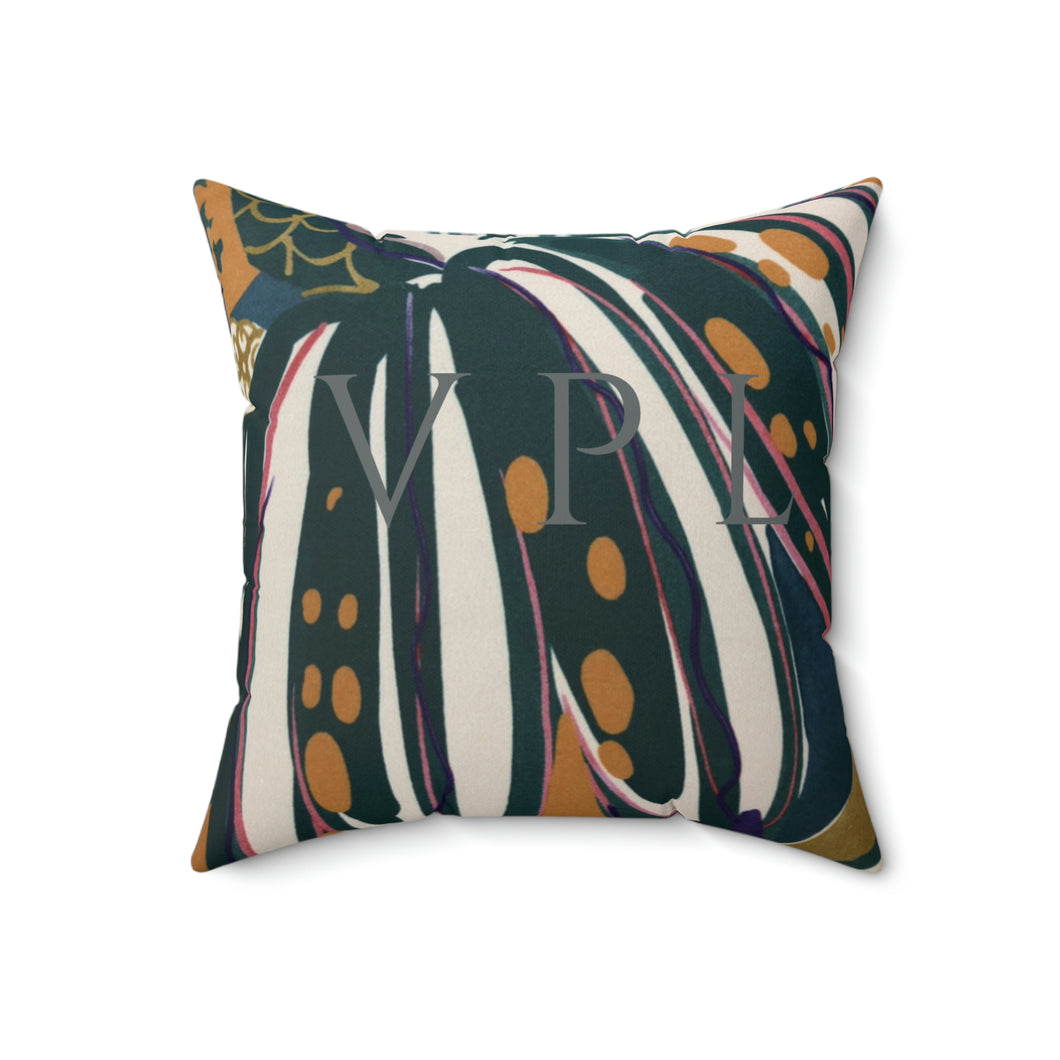 Faux Suede Square Pillow