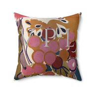 Faux Suede Square Pillow