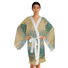 Load image into Gallery viewer, Long Sleeve Kimono Robe Mimosa
