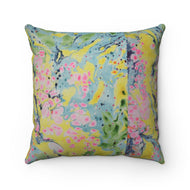 Faux Suede Square Pillow