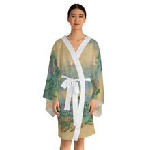 Load image into Gallery viewer, Long Sleeve Kimono Robe Mimosa
