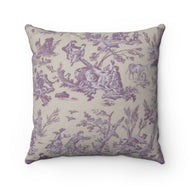 Faux Suede Square Pillow