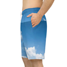Load image into Gallery viewer, Athletic Long Shorts (AOP) Cloud
