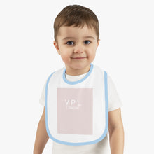Load image into Gallery viewer, Baby Contrast Trim Jersey Bib
