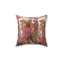 Load image into Gallery viewer, Faux Suede Square Pillow
