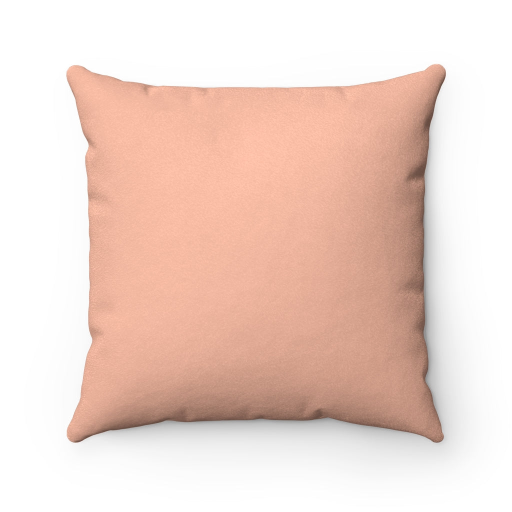 Faux Suede Square Pillow