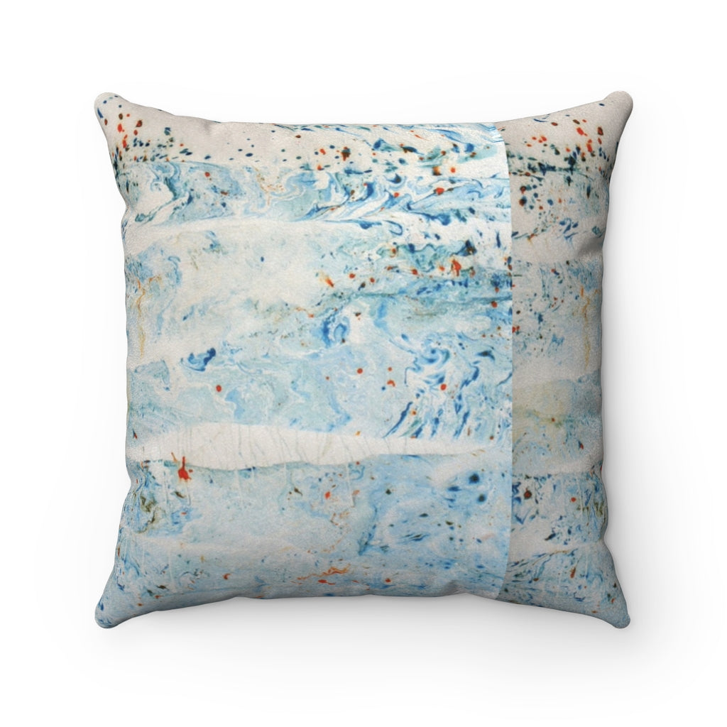 Faux Suede Square Pillow
