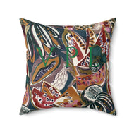 Faux Suede Square Pillow