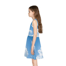 Load image into Gallery viewer, Girls&#39; Sleeveless Sundress (AOP) Cloud
