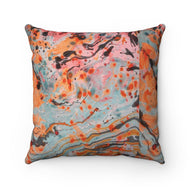 Faux Suede Square Pillow