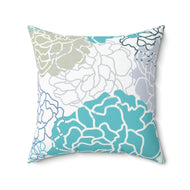 Faux Suede Square Pillow