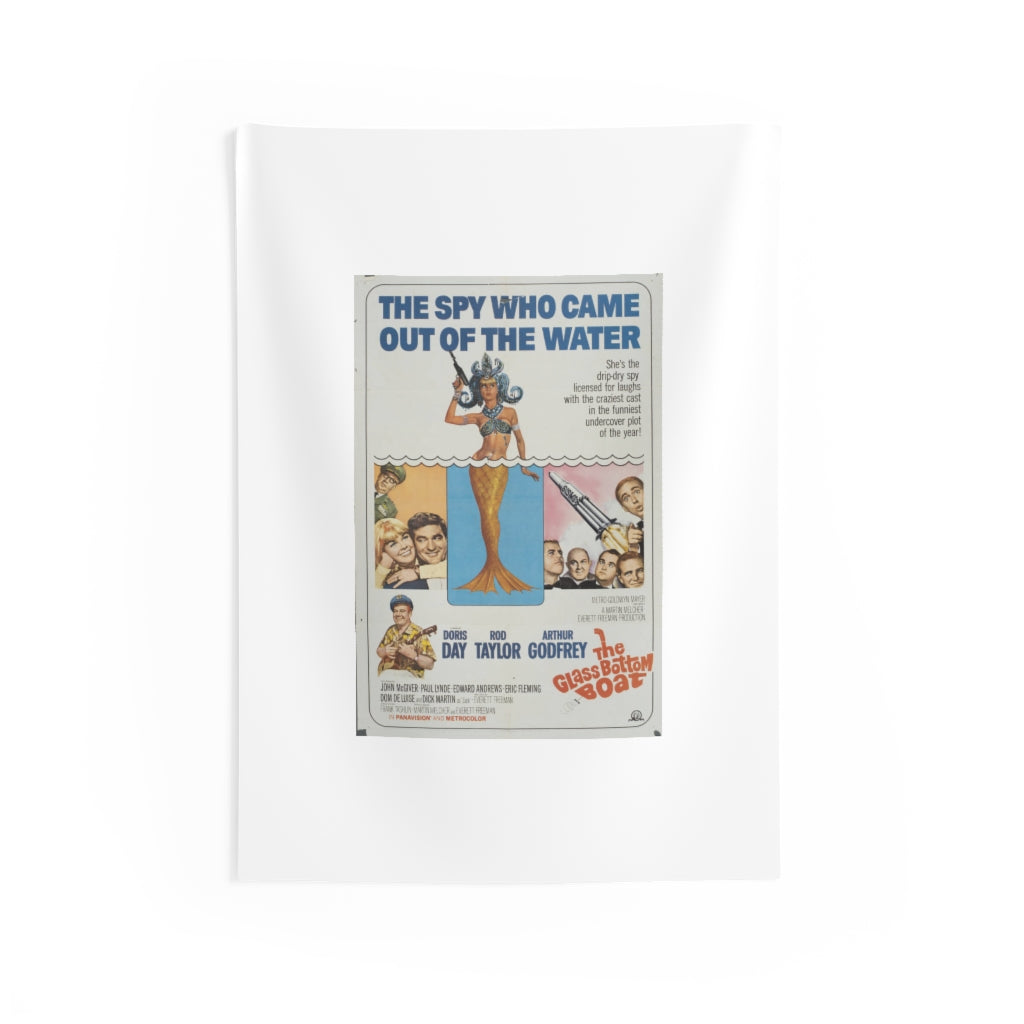 Indoor Wall Tapestries The Spy Who Came Out Of The Water