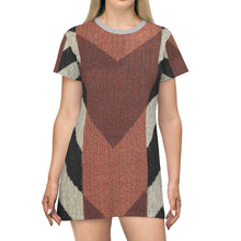 Load image into Gallery viewer, All Over Print T-Shirt Dress
