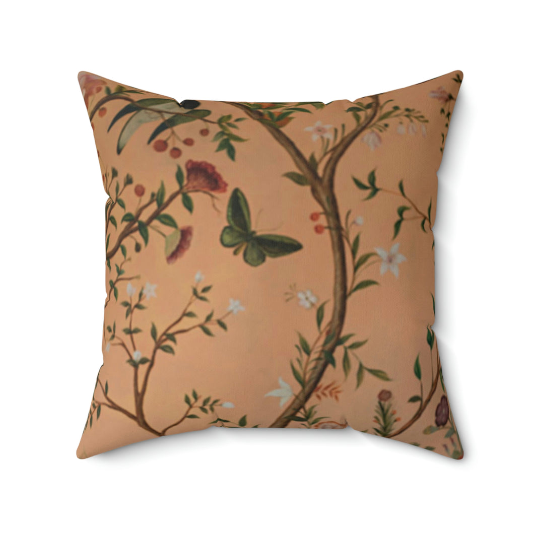 Faux Suede Square Pillow