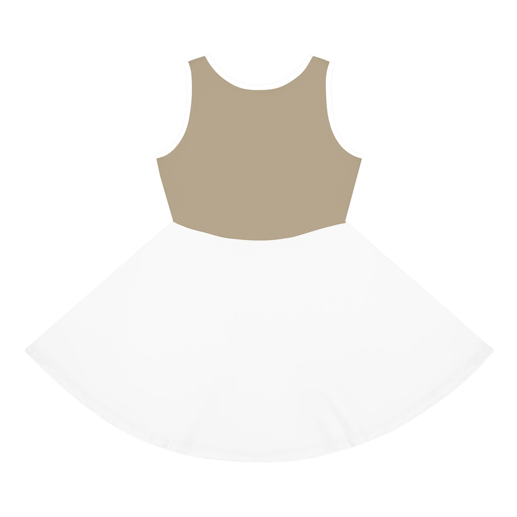 Girls' Sleeveless Sundress (AOP)