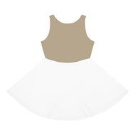 Girls' Sleeveless Sundress (AOP)