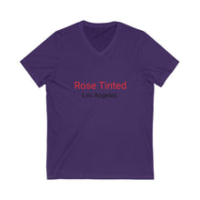 Load image into Gallery viewer, Unisex Jersey Short Sleeve V-Neck Tee
