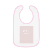 Load image into Gallery viewer, Baby Contrast Trim Jersey Bib
