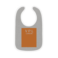 Baby Contrast Trim Jersey Bib Autumn Maple