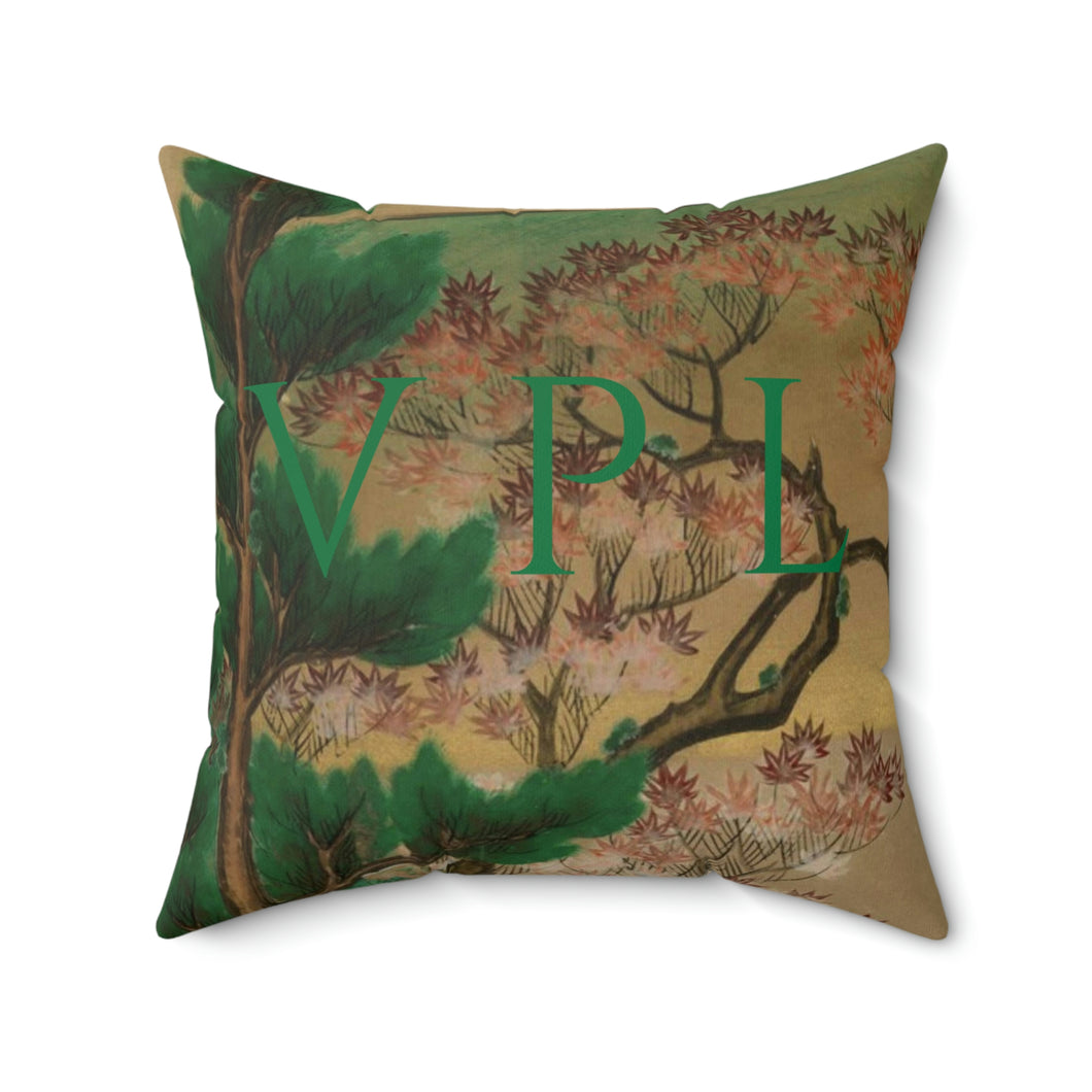 Faux Suede Square Pillow