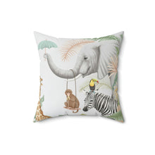 Load image into Gallery viewer, Faux Suede Square Pillow
