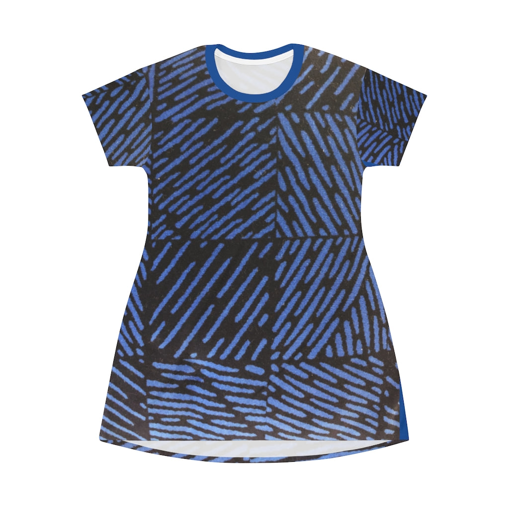 All Over Print T-Shirt Dress
