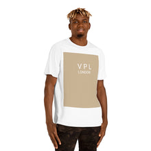 Load image into Gallery viewer, Unisex Organic Short Sleeve Tee Biege
