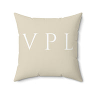Faux Suede Square Pillow