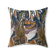 Faux Suede Square Pillow