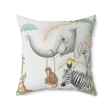 Load image into Gallery viewer, Faux Suede Square Pillow
