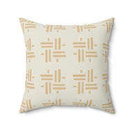 Faux Suede Square Pillow