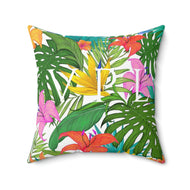 Faux Suede Square Pillow