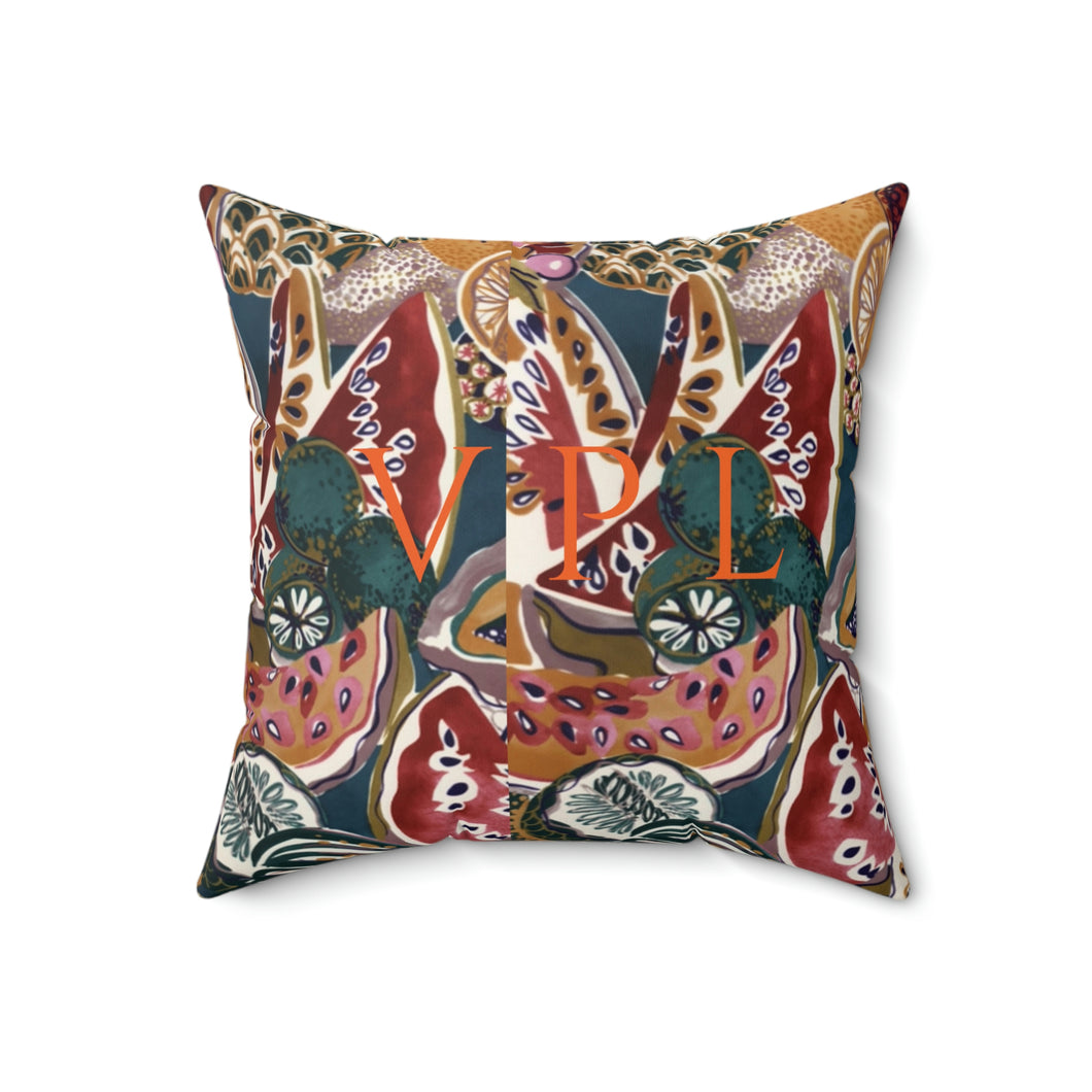 Faux Suede Square Pillow