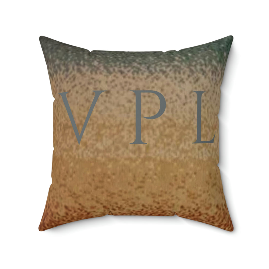 Faux Suede Square Pillow